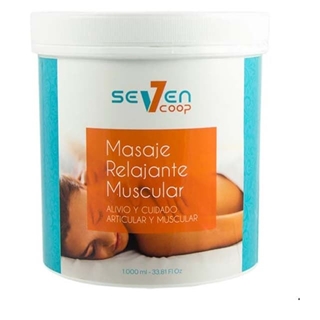 Seven Coop Crema de Masaje Relajante Muscular 1000 ml - Imagen 1